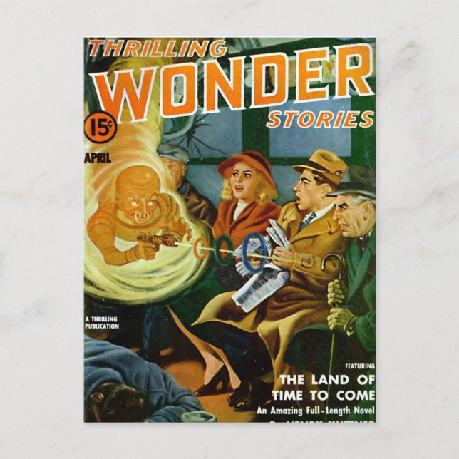 Bus Ghost Postkarte (Vorderseite)