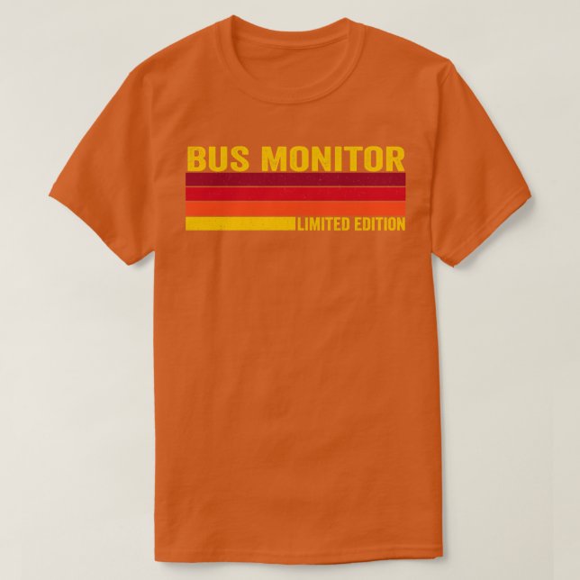 Bus-Monitor T-Shirt (Design vorne)