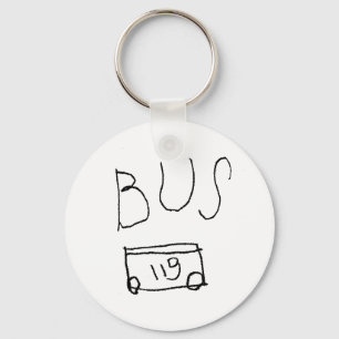 Bus Nr. 119 Schlüsselanhänger