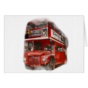 Bus Old Red London