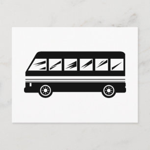 Bus Postkarte