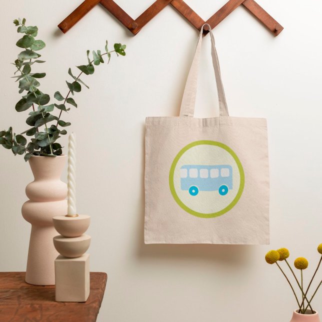 Bus Sign Tote Bag Tragetasche (Von Creator hochgeladen)