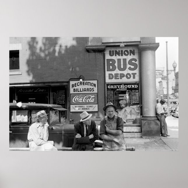 Bus Station: 1938 Poster (Vorne)