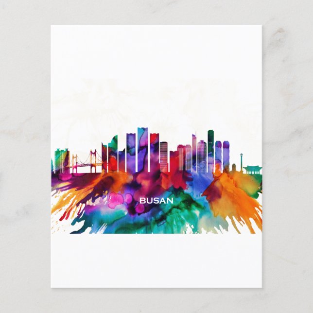 Busan Skyline Flyer (Vorne)