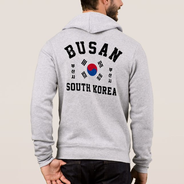 Busan Südkorea Hoodie (Rückseite)