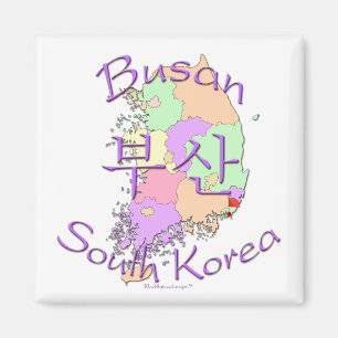 Busan Südkorea Magnet