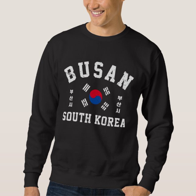 Busan Südkorea Sweatshirt (Vorderseite)