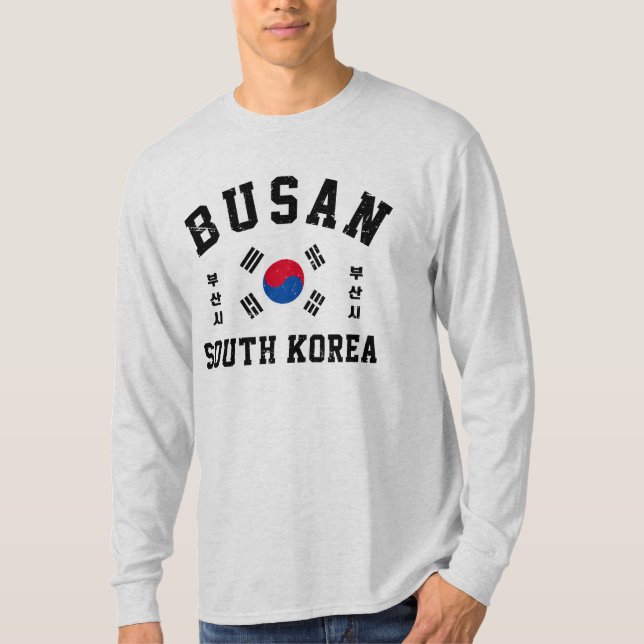 Busan Südkorea T-Shirt (Vorderseite)