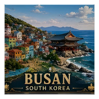 🧲 Busan Südkorea Urlaubserinnerung für Reisende