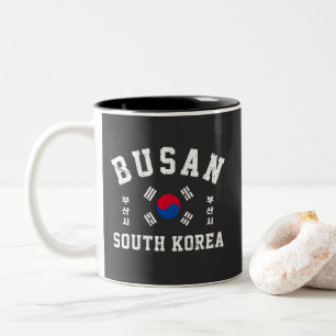 Busan Südkorea Zweifarbige Tasse