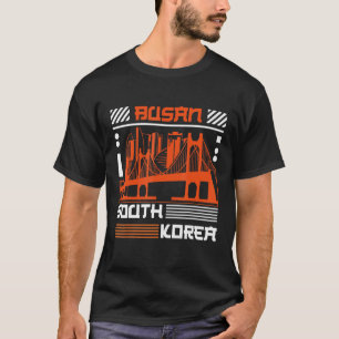 Busan Vacation Holiday Südkorea Flag 1 T-Shirt