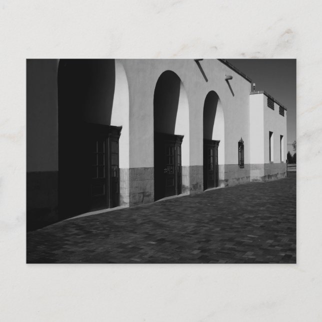 Busbahnhof Postkarte (Vorderseite)