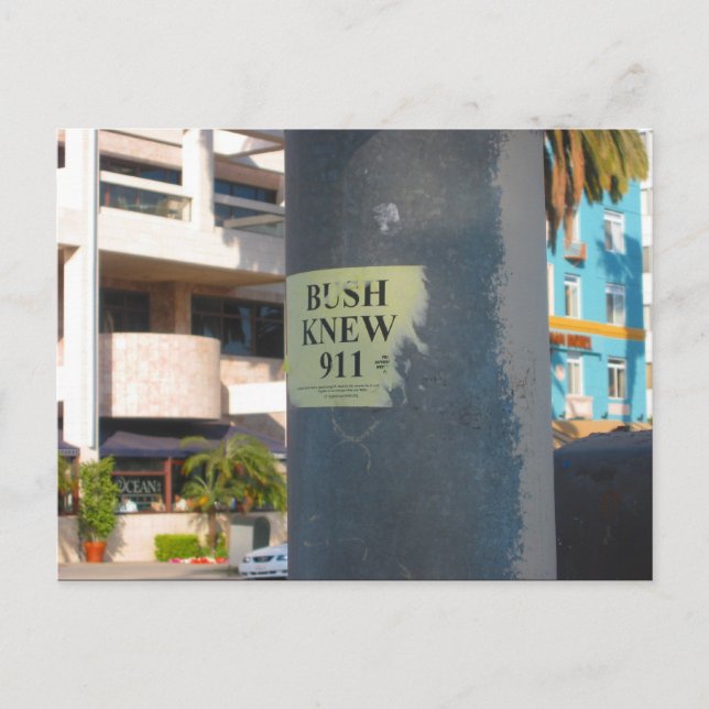 "Busch wusste Bescheid. ." Postkarte (Vorderseite)