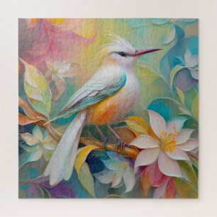 Büscheliger Goldener Fantasie Vogel