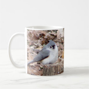 Büscheliger Titmouse-Vogel-Tasse Kaffeetasse