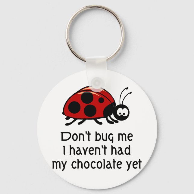 Buschokolade Schlüsselanhänger (Vorderseite)