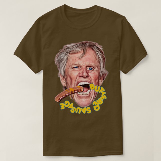 BUSEY BUTTERED SAUSAGE T-Shirt (Design vorne)