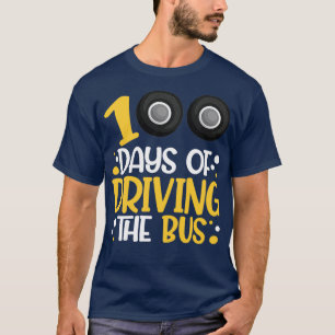 Busfahrer 100. Schultag T-Shirt