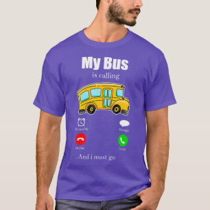 Busfahrer Beruf Omnibus Bushaltestelle 1 T-Shirt