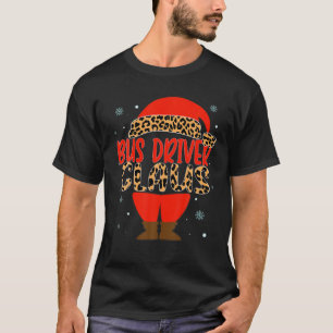 Busfahrer Claus Weihnachten Weihnachtsmannmütze Pa T-Shirt
