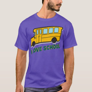 Busfahrer der Liebe School T-Shirt