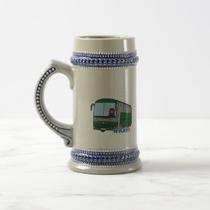 Busfahrer - dunkel bierglas