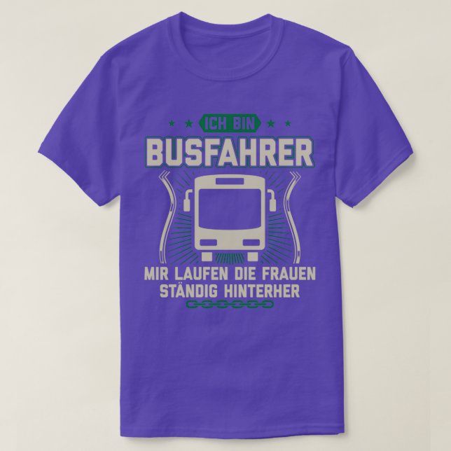 Busfahrer Funny Gift Idee 1 T-Shirt (Design vorne)