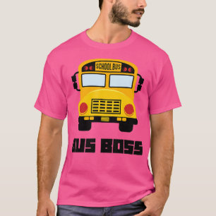 Busfahrer Funny Yellow School Busfahrer 3 T-Shirt