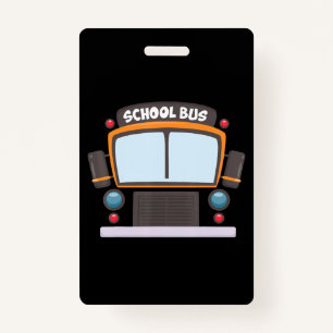 Busfahrer für Schulbusse Boys Girls Halloween Ausweis