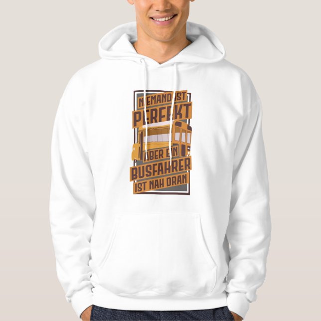 Busfahrer Hoodie (Vorderseite)