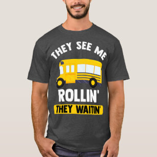 Busfahrer Omnibus Öffentlicher Verkehr T-Shirt