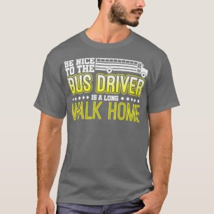 Busfahrer-Schulbus 16 T-Shirt