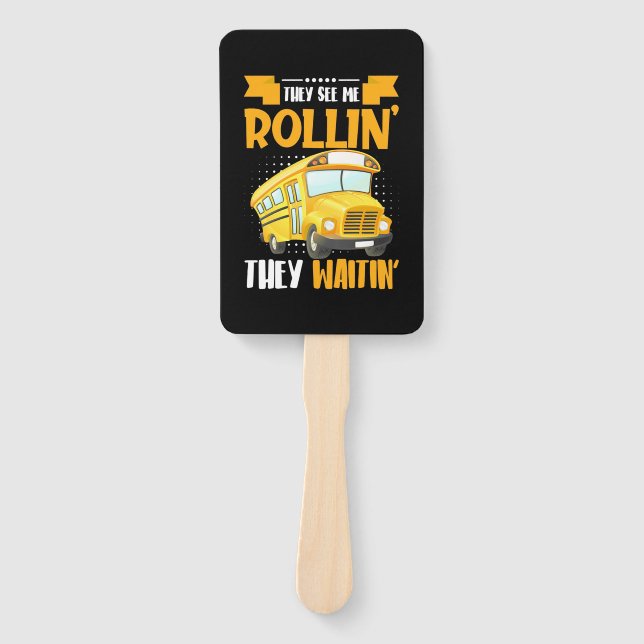 Busfahrer sehen Me Rollin Fächer (Vorderseite)