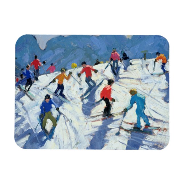 Busfahrer Skipiste Lofer 2004 Magnet (Horizontal)