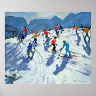 Busfahrer Skipiste Lofer 2004 Poster