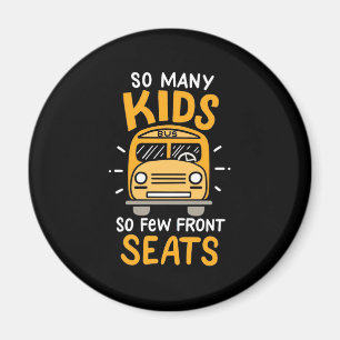 Busfahrer so viele Kinder Magnet