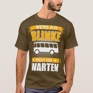 Busfahrer Sprichwort Väter Tag T-Shirt