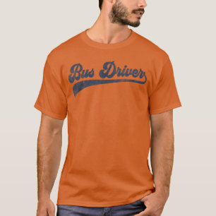 Busfahrer süße Vintage-Freunde T-Shirt