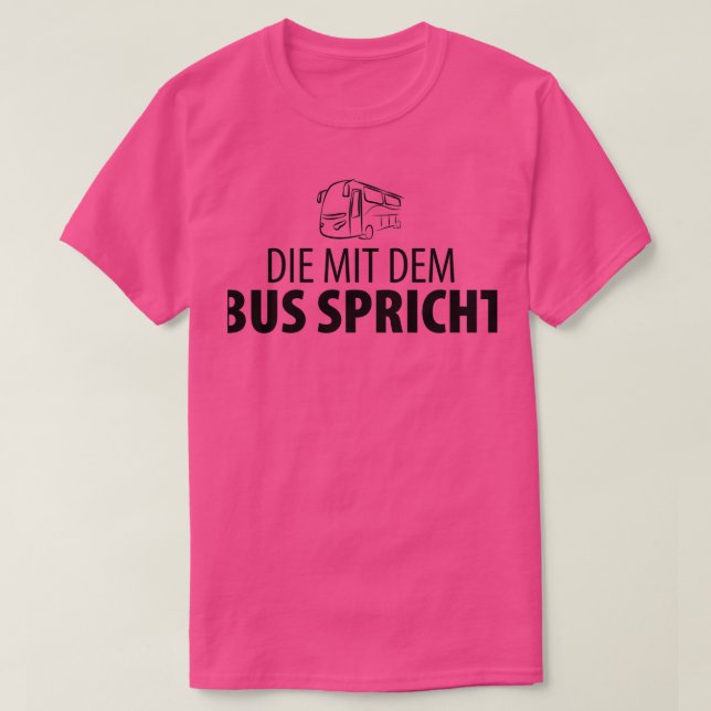 Busfahrer T-Shirt (Design vorne)