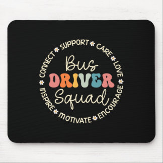 Busfahrer-Team-Schätzungs-Woche Zurück zur Schule Mousepad
