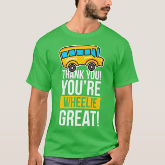 Busfahrer Vielen Dank, dass Sie großartig Geburtst T-Shirt
