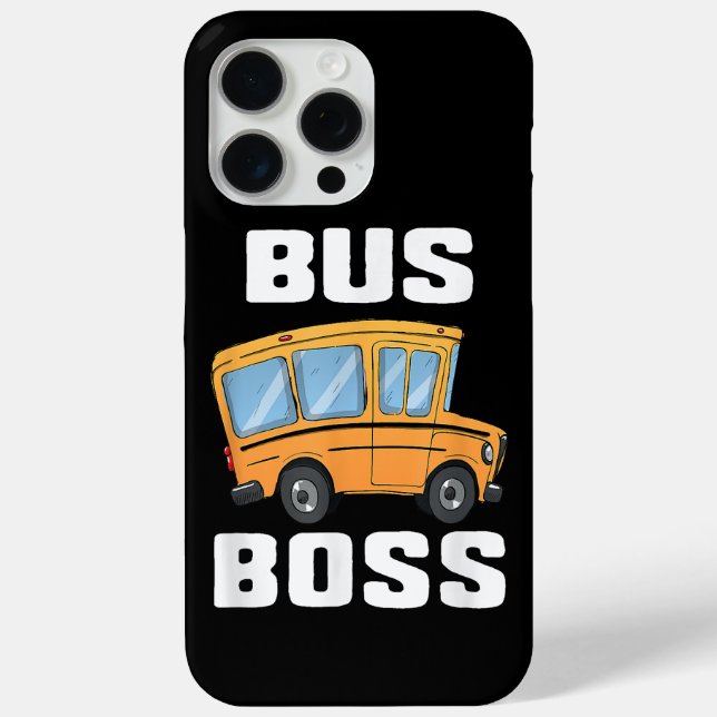Busfahrer von Funny Bus Case-Mate iPhone Hülle (Rückseite)