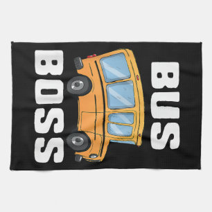 Busfahrer von Funny Bus Geschirrtuch