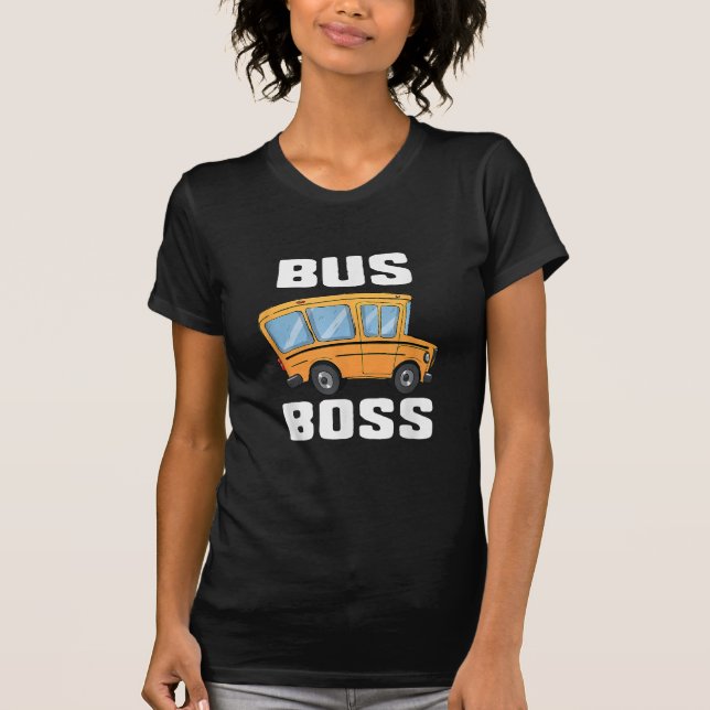 Busfahrer von Funny Bus T-Shirt (Vorderseite)