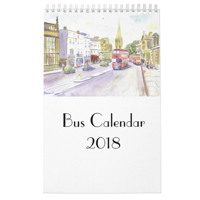 Busfahrplan 2019 kalender (Titelbild)