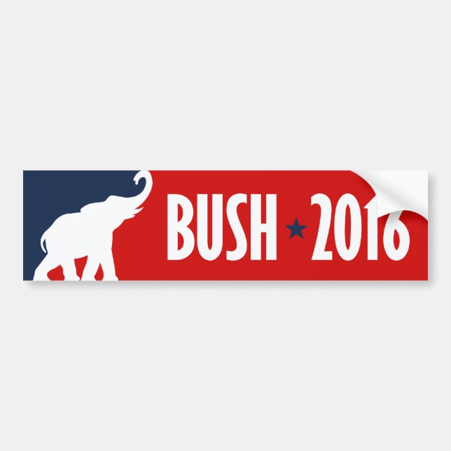 BUSH 2016 SPORTBUMPER - .PNG AUTOAUFKLEBER (Vorne)