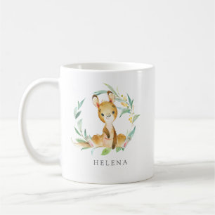 Bush-Baby-Känguru personalisiert Kaffeetasse