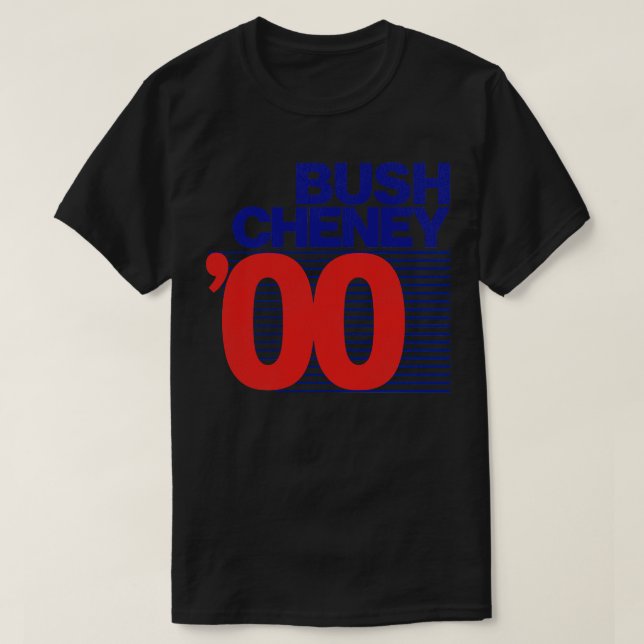 BUSH CHENEY 00 T-Shirt (Design vorne)