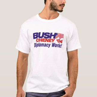 Bush/Cheney '04 Kampagnen-Slogan: T-Shirt