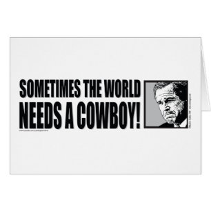 BUSH - COWBOY-White